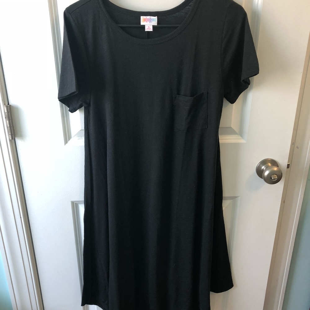 Lularoe Carly SOLID BLACK